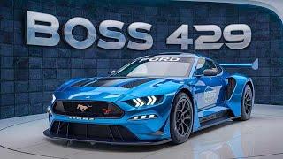 WAO AMAZING! Finally The NEW 2025 FORD Mustang Boss 429 Redesign - Unveiled!