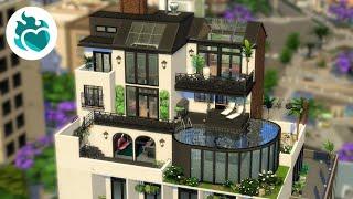 BACHELORS PENTHOUSE | The Sims 4 Speedbuild | No CC