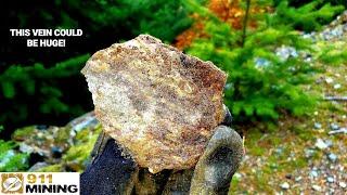 Discovering A Heavily Oxidized Silver & Gold Quartz Vein!