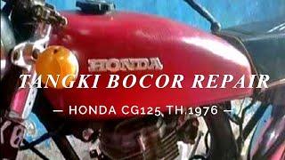 Restorasi Tangki Bocor Honda CG125