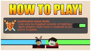 How to PLAY DEATHMATCH GAMEMODE + ENABLE HEALTH BARS in FUNKY FRIDAY! (EXPLAINED) [ROBLOX]