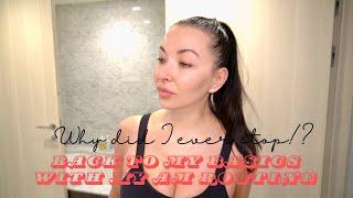 AM Skin care! Get ready with me! Back to Biologique Recherche basics! If it works, KEEP IT!