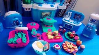 18 minutes satisfying with unboxing kitchen set,opening mini hello kitty toys video