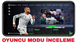 OYUNCU KARİYER MODLU MOBİL FUTBOL OYUNUNU İNCELİYORUZ! Menajer kariyer Modu var? DFL 25