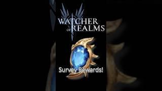 Watcher of Realms Survey Hack #watcherofrealms #shorts #gaming #spaceman #hack