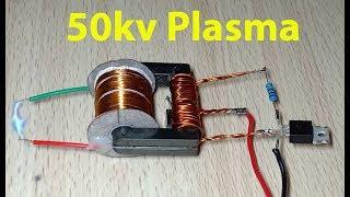 50kv High voltage plasma  inverter from 3.7v