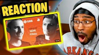 K Dre REACTS to NME vs INKIE | Grand Beatbox Battle 2019 | LOOPSTATION Semi Final