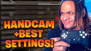 Best Controller Settings for Warzone! + Handcam (Rebirth Island)