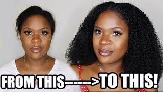 Long Hair in Minutes! Most Natural U-part Wig Ever! | HerGivenHair