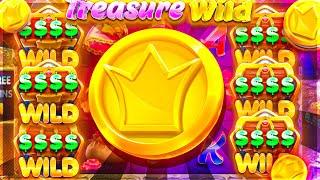 Treasure Wild - NEW GAME!? - HUGE BONUS BUYS (BIG WIN)