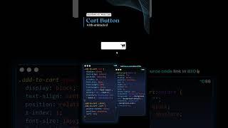 Animated Cart Button #css #coding #buttons #cart #Website #frontenddeveloper #webcoding
