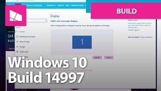 Windows 10 Build 14997 - Set Up, Settings, Personalization, Edge + MORE
