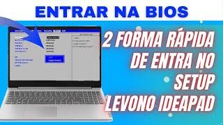 COMO DAR BOOT IDEAPAD S145 LENOVO /BIOS IDEAPAD S145