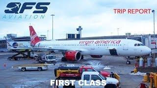 TRIP REPORT | Virgin America - A321neo - New York (JFK) to Los Angeles (LAX) | First Class