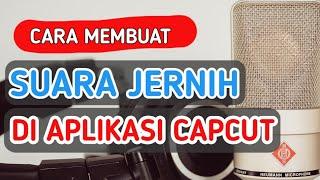 CARA MEMBUAT SUARA LEBIH JERNIH DI CAPCUT