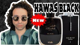 HAWAS BLACK BY RASASI FRAGRANCE REVIEW AND COMPARING IT TO CLUB DE NUIT PRECIEUX AND AVENTUS ABSOLU!