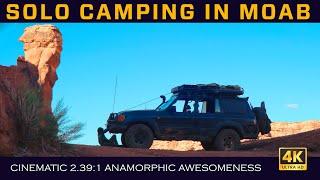 Solo Camping in Moab - Cinematic Adventure