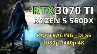 RTX 3070 TI RYZEN 5 5600X HOGWARTS LEGACY - 1080p 1440p 4K