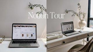 NOTION TOUR | How to IMPROVE Your Reading Habit Using Notion Aesthetic Reading Tracker Template