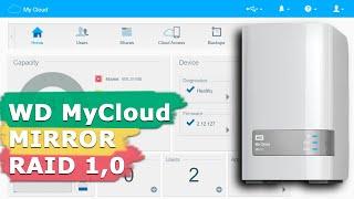 Как восстановить данные с RAID массива нерабочего NAS WD My Cloud Mirror