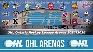 OHL Ontario Hockey League Arenas 2024/25