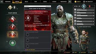 VALKYRIE ARMOR SET IN GOD OF WAR NEW GAME+