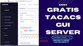 Free TACACS Server GUI: An EASY way to add AAA servers to your GNS3 labs!