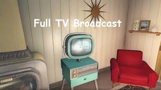 Fallout 4 Full TV broadcast before the bombs