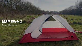 MSR Elixir 1 tent review