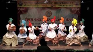 GNDU Jalandhar Malwai Gidha Exclusive youth festival 2016