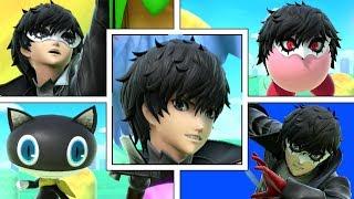 Joker Full Moveset (Plus Final Smash, Victory Screens, Kirby Hat & More) Smash Bros Ultimate