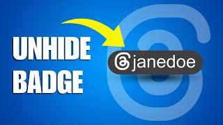 How To Unhide Threads Badge On Instagram Android (Quick & Easy)