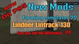 FS22  Lindner Lintrack 130   new ish mod for jan12 PS5