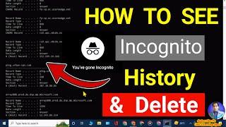 How To Delete Incognito History |How To See incognito History |Incognito Mode