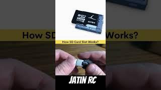 SD Card Slot Working Mechanism #jatinrc #gadgets #3danimation #machine #3dvideo #mechanism #howto