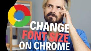How to change FONT SIZE on GOOGLE CHROME in 2023? #googlechrome
