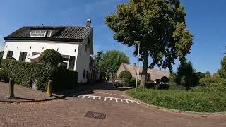 Exploring Laren on a sunny Day. The Dutch town with the most millionaires.