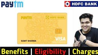 Paytm Hdfc Business Credit Card Full Details | Benefits | Eligibility | Fees