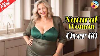 Natural Women Over 60- Empowering Natural Plus-Size Women Through Style and Confidence #over60