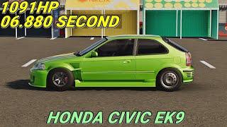 Building the Ultimate DRAG MACHINE in CPM2: HONDA CIVIC EK9