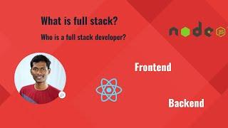 What is Full stack explained | Full-stack developer | Frontend & Backend | DevDotIn