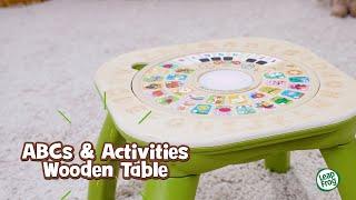 ABCs & Activities Wooden Table | Demo Video | LeapFrog®