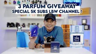 3 Parfum Giveaway Special 5000 Subscriber Channel Love By Winni ! 