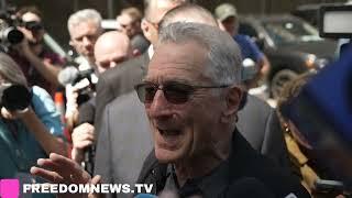 Robert Deniro HARASSED and Chased Down by Trump Supporters in NYC