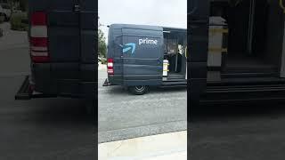 Big big big mistake by this amazon delivery driver! #amazondeliverydriver