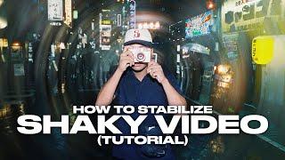 The SECRET to WARP STABILIZER (How to Stabilize Video Like a Pro)