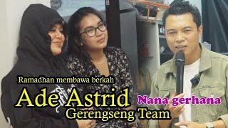 Ramadhan membawa berkah  Ustadz Nana gerhana buka bersama ade astrid & gerengseng team