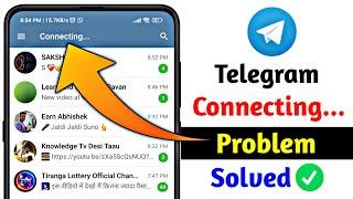 How to Fix Telegram Connecting Problem (2024) | Telegram connecting problem solve
