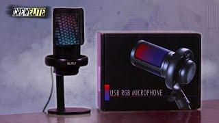 Best Gaming Mic? | NJSJ: USB RGB Condenser Mic With Audio Monitoring & Gain/Mute Control [REVIEW]