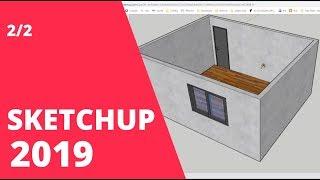 COMO USAR O SKETCHUP 2019 GRATUITO #02/02 | CtrlArq